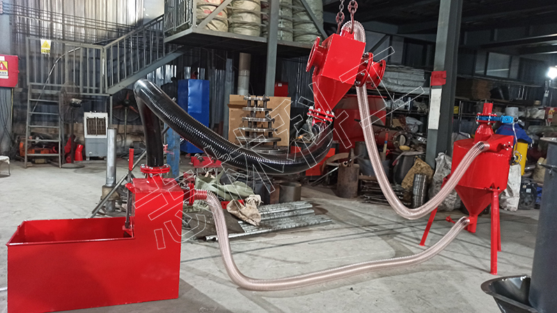 礦用氣動濕式孔口除塵裝置