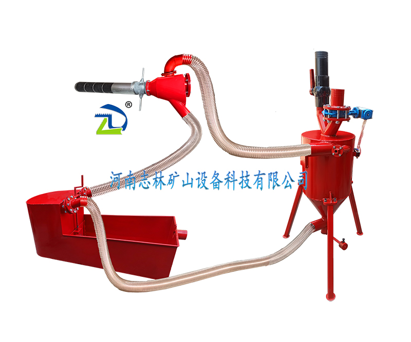 礦用氣動濕式孔口降塵裝置