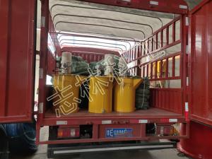 礦用囊袋式封孔器+注漿泵發(fā)貨！