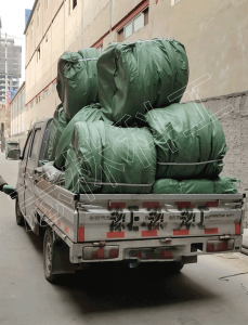 一車礦用注漿泵封孔器打包裝車準(zhǔn)備發(fā)往山西某煤礦！