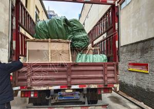 FKZW-260/1.6型礦用囊袋式注漿封孔器發(fā)往山西陽泉