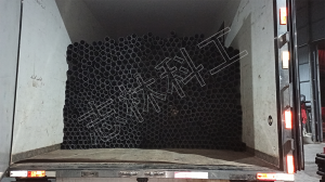 PVC-KM1.0/63-75型煤礦用抽放瓦斯管發(fā)貨河南某煤礦