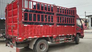 10000米PVC-KM1.6/63型聚氯乙烯瓦斯抽采篩管發(fā)貨河南平頂山某煤礦！